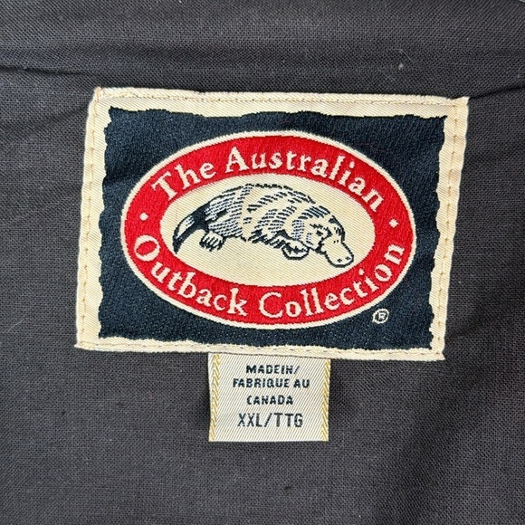 The Australian Outback Collection Oilskin Green Duster Rancher Jacket XXL - Picture 10 of 14